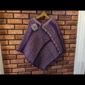 One of a kind ladies or teenagers poncho